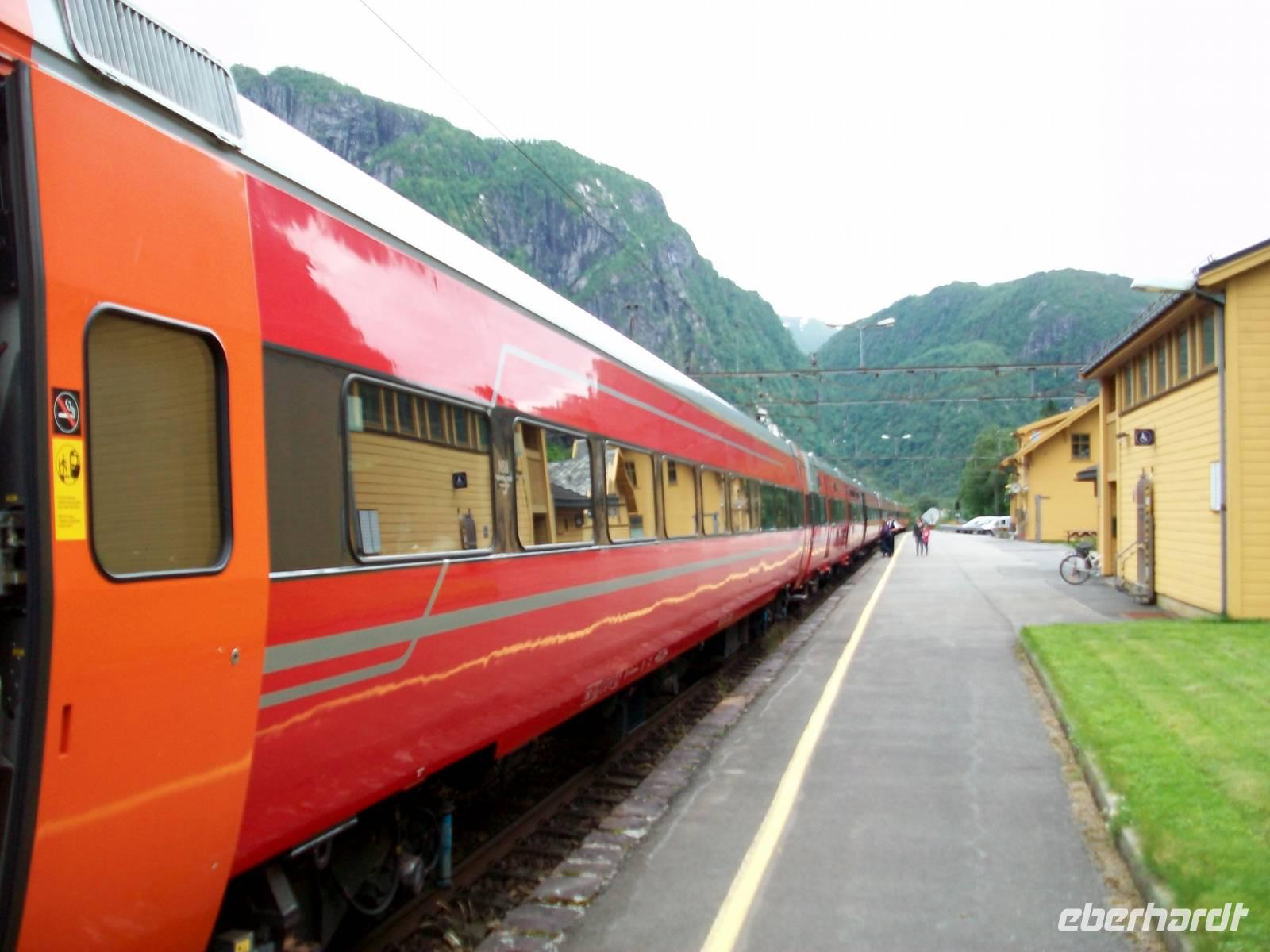 Fahrt mit der Bergenbahn