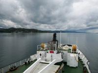 Fahrt mit den Hurtigruten