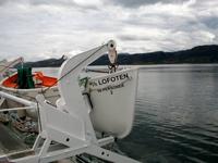 Fahrt mit den Hurtigruten