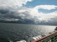 Fahrt mit den Hurtigruten