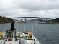 Fahrt mit den Hurtigruten