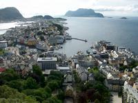 Blick auf Alesund