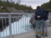 Liebespaar am Pollfoss