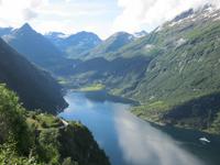 Blick zurück vom Örnesvingen