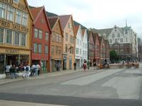 105 Norwegen, HolzhÃ€user in Bergens 