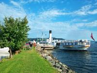 Fahrt mit dem Skibladner