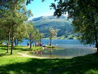 Eberhardt- Reisegruppe am Jölsasee