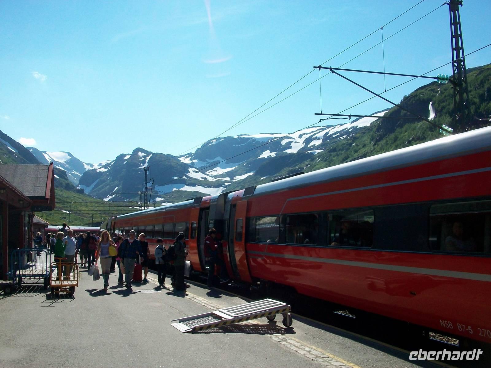 Fahrt mit der Bergenbahn
