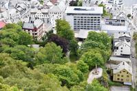 117 Alesund, Hotel Scandic Parken und Kaiser Wilhelm Denkmal