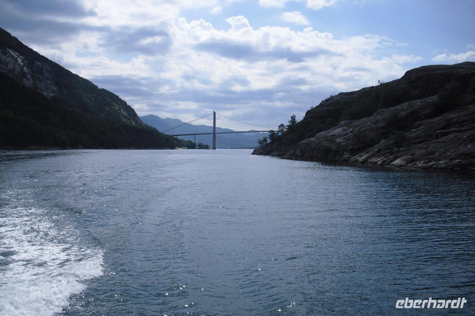 Kreuzfahrt auf dem Lysefjord