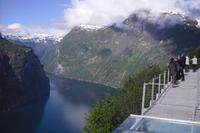 Am Aussichtspunkt Oernesvingen