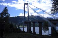 Auf der Fahrt nach Kristiansund-Gjemnessundbrua