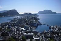 Alesund vom Aksla gesehen