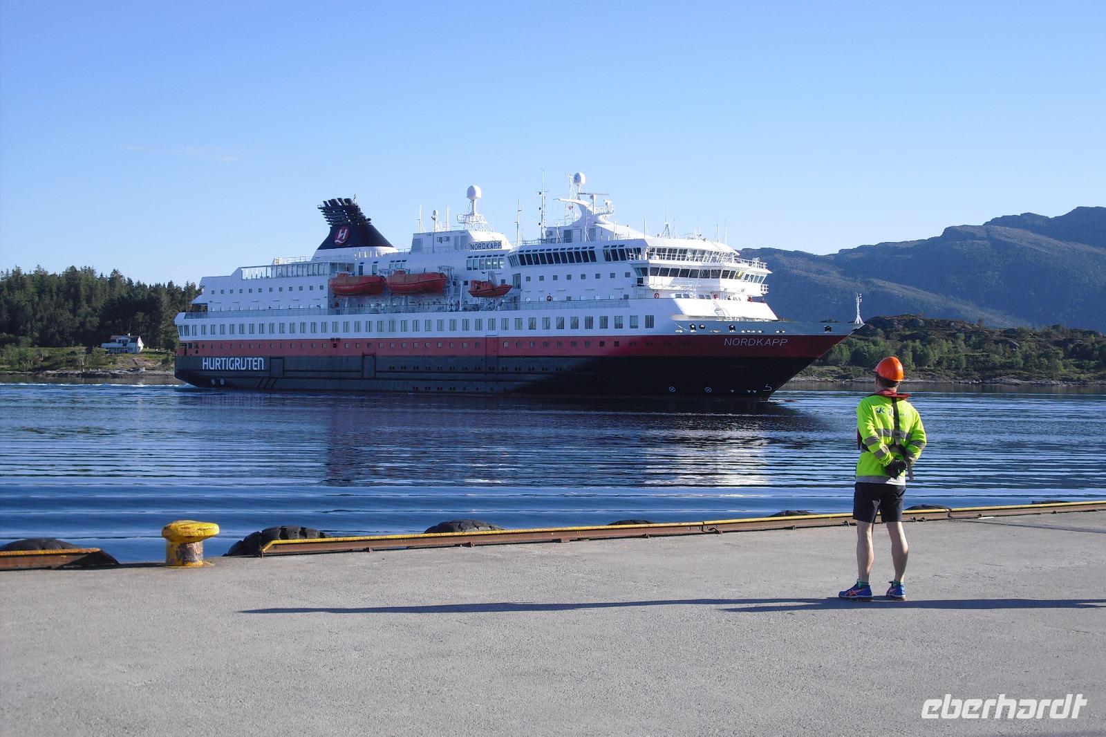 Vor dem Zustieg in Floroe