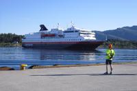 Vor dem Zustieg in Floroe