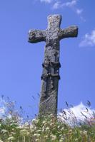 Mehr als 1000jähriges christliches Steinkreuz bei Haraldshaugen