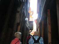 Gasse im Stadtteil Brygge