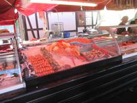 Angebot auf dem Fischmarkt