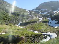 Auffahrt auf 1.500 m Höhe