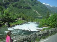 Wasserfall in Geiranger