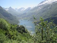 Blick nach Geiranger