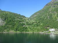 Serpentinenstraße zur Adlerkehre