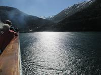 Ausfahrt aus dem Fjord