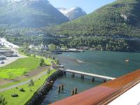 Im Hafen von Hellesylt