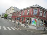 Historische Holzhäuser in Trondheim 