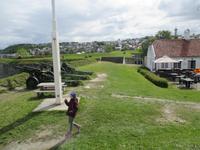 Auf dem Festungsgelände