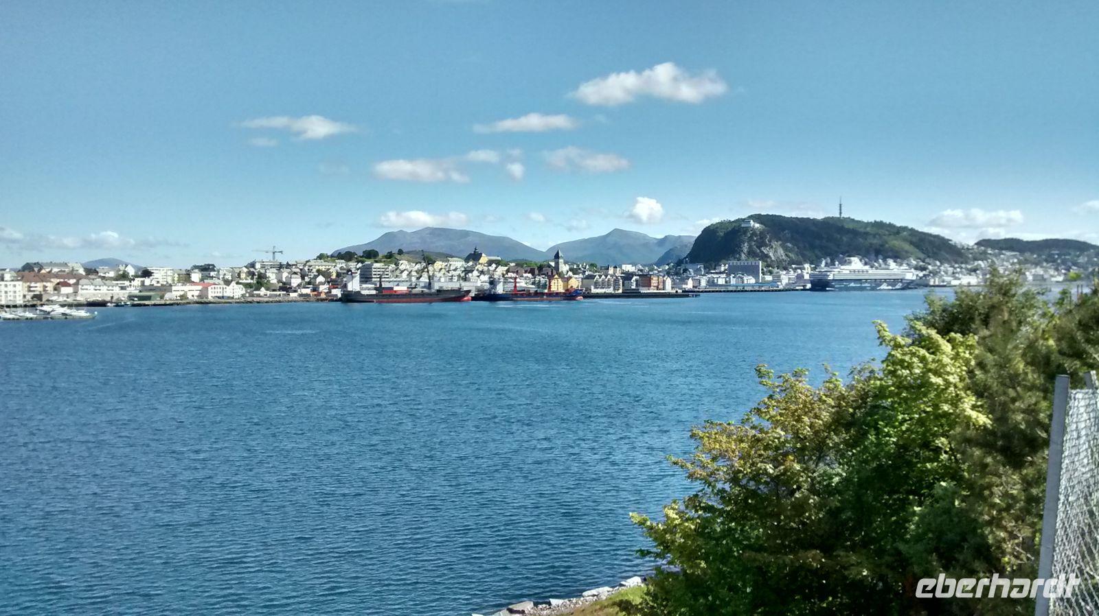 Blick auf Aelesund