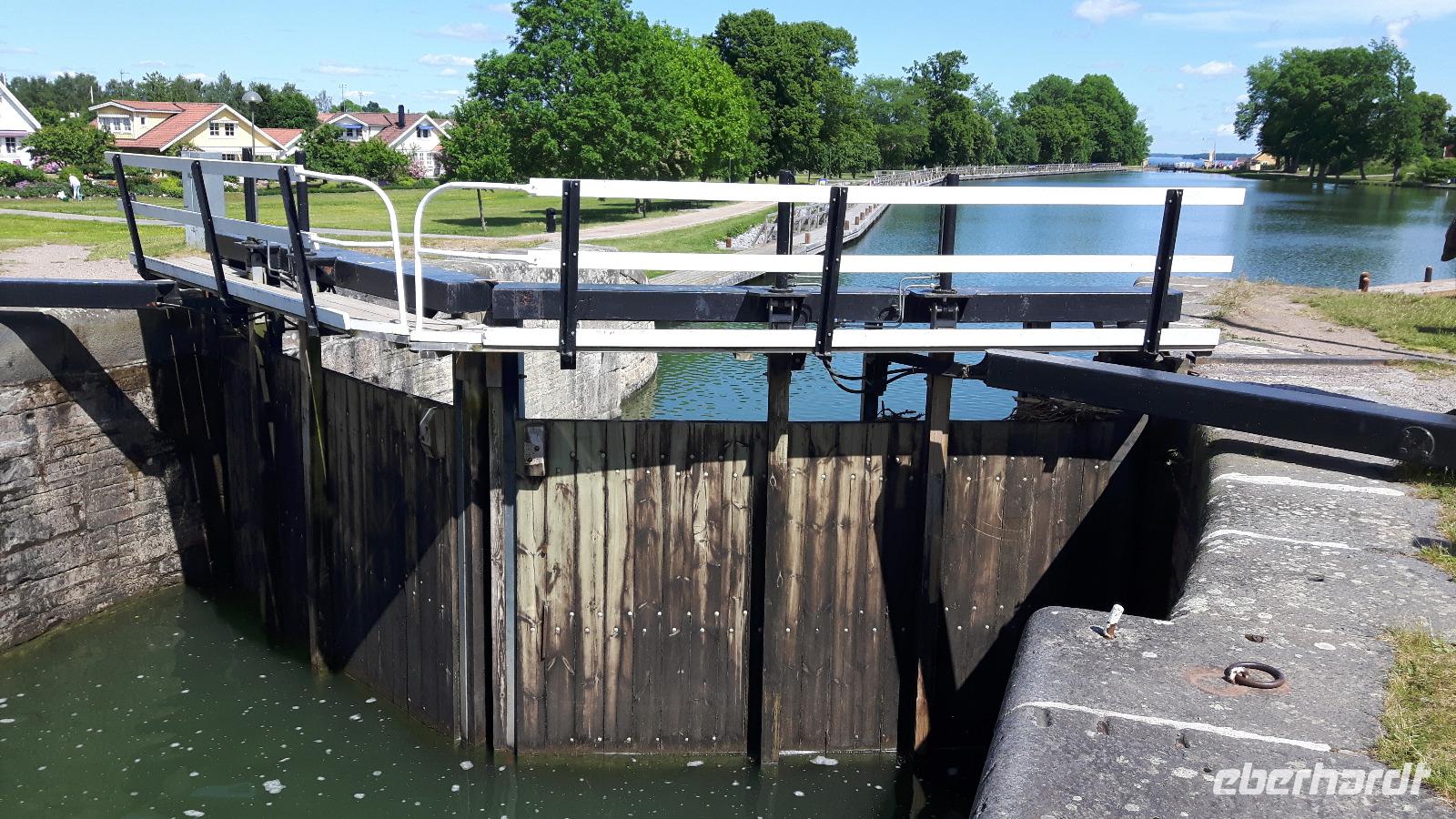 Göta-Kanal (Schleusen von Berg)