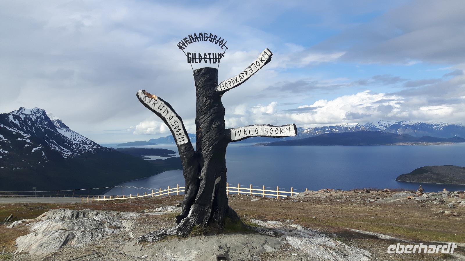 Fahrt von Alta nach Oteren... (Gildetun)