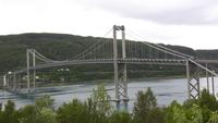 Tjeldsundbrücke (Überfahrt vom Festland auf die Vesterålen)