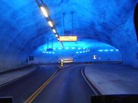 Kreisel im Hardangerbrückentunnel