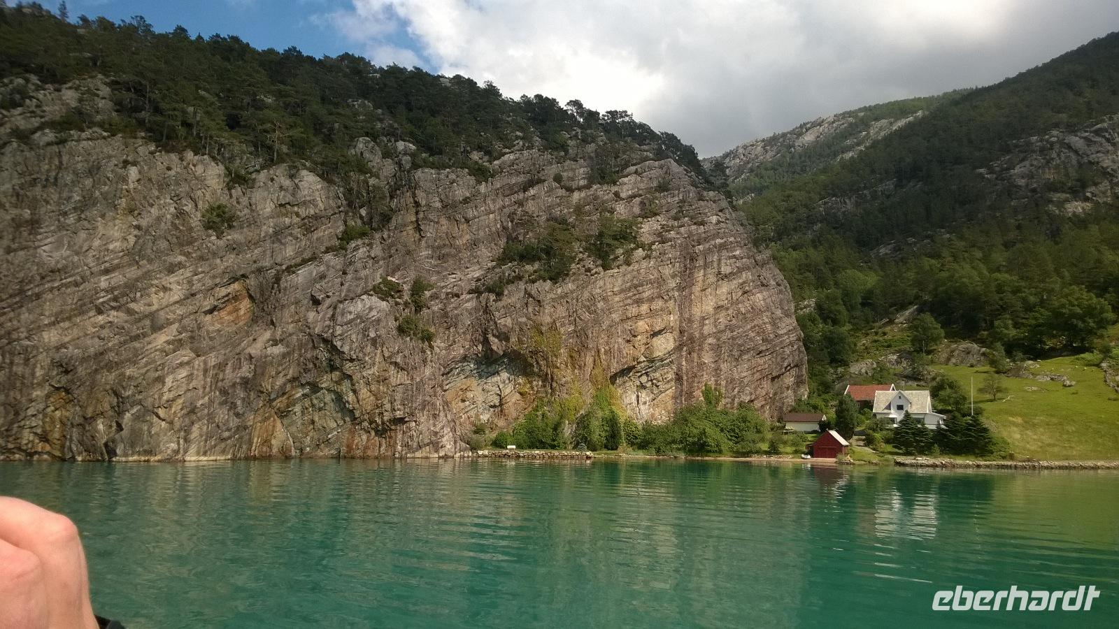 Das Herz des Trolls in Stein gehauen