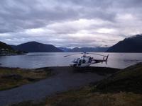 Leikanger - hinter dem Hotel