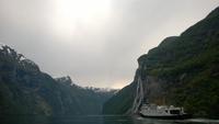 Geirangerfjord mit Schiff