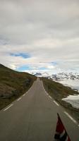 Passstraße übers Sognefjell