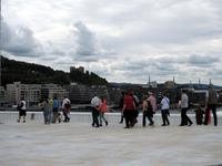 Auf dem Dach der Oper Oslo