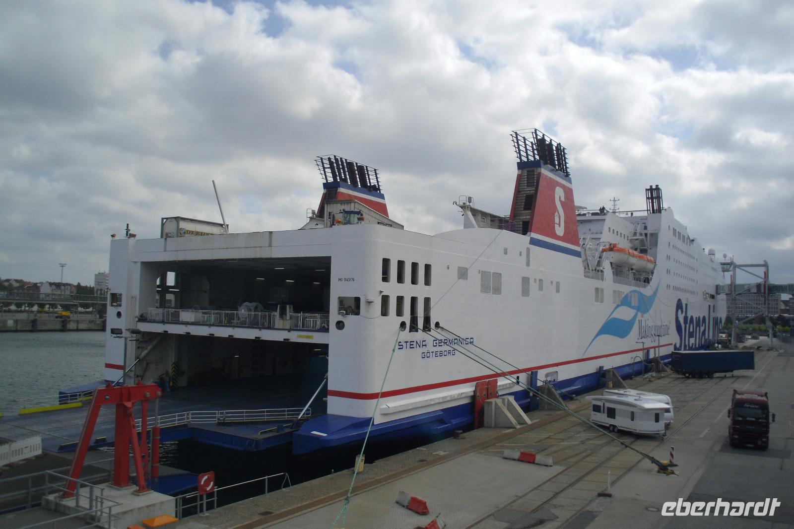 Fähre der Stena Line von Kiel nach Göteborg