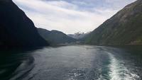 Fahrt auf dem Geirangerfjord