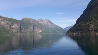 Fahrt auf dem Geirangerfjord