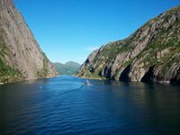 Seereise mit den Hurtigruten, Trollfjord 