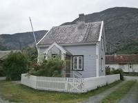 Wohnhaus in der Gamlegata in Laerdal