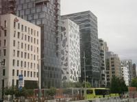 Die Bar Code - Häuser in Oslo