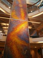 Kunst auf der MS Midnatsol Hurtigruten