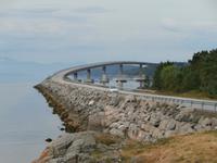 Brücke über den Isterfjorden