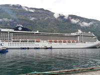 Geiranger MSC im Hafen