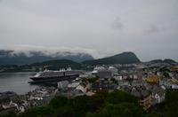 287 Alesund, Aufstieg zum Aksla
